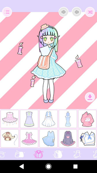 粉彩女孩