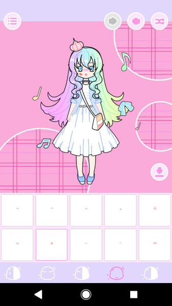 粉彩女孩